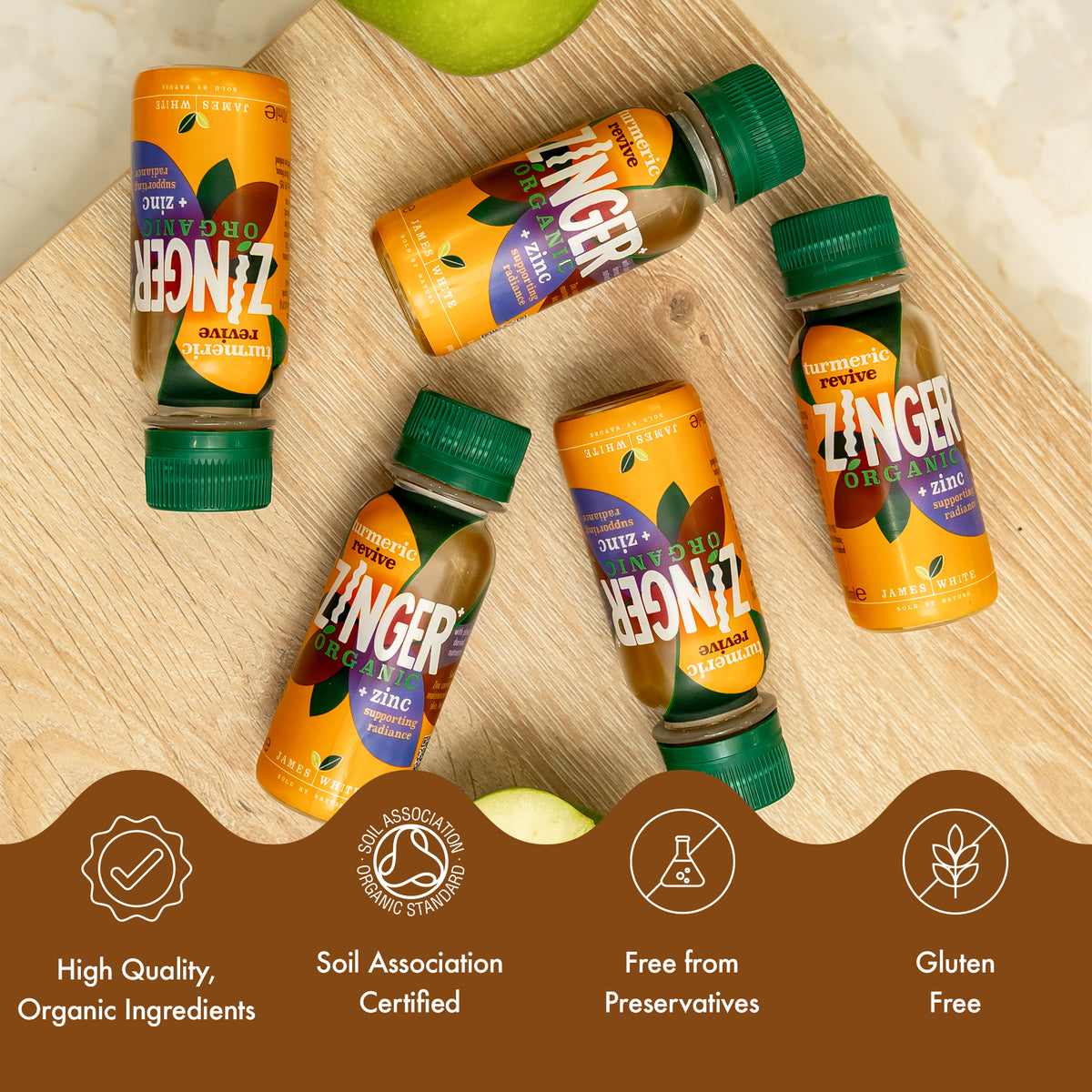 Turmeric Revive Shot with Zinc - 12 x 70ml