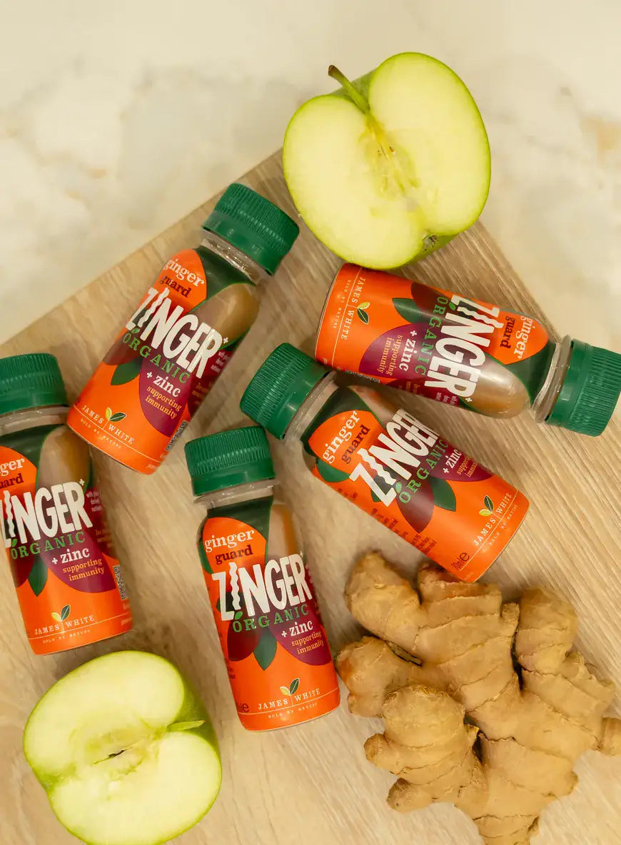 Ginger Guard shots and ingredients