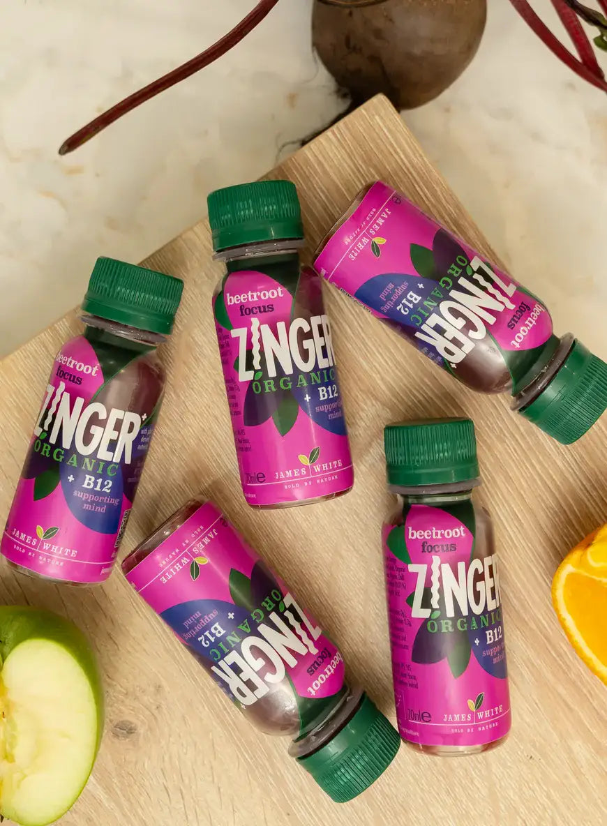 Beetroot Focus shots with apple and beetroot